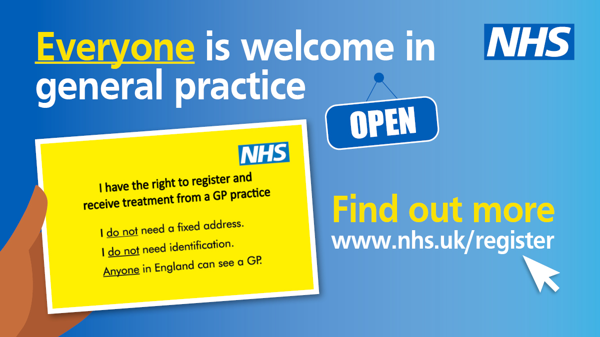 Everyone is welcome in General practice